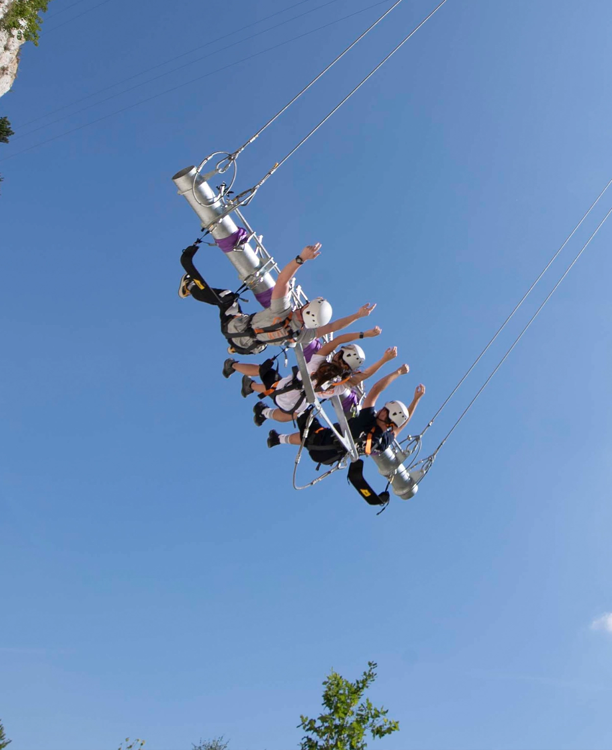 Giant swing ride, Europe's biggest at hangloose