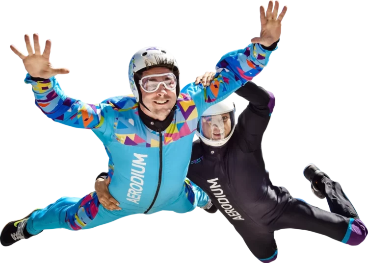 Skydiving experience at bluewater aerodium png