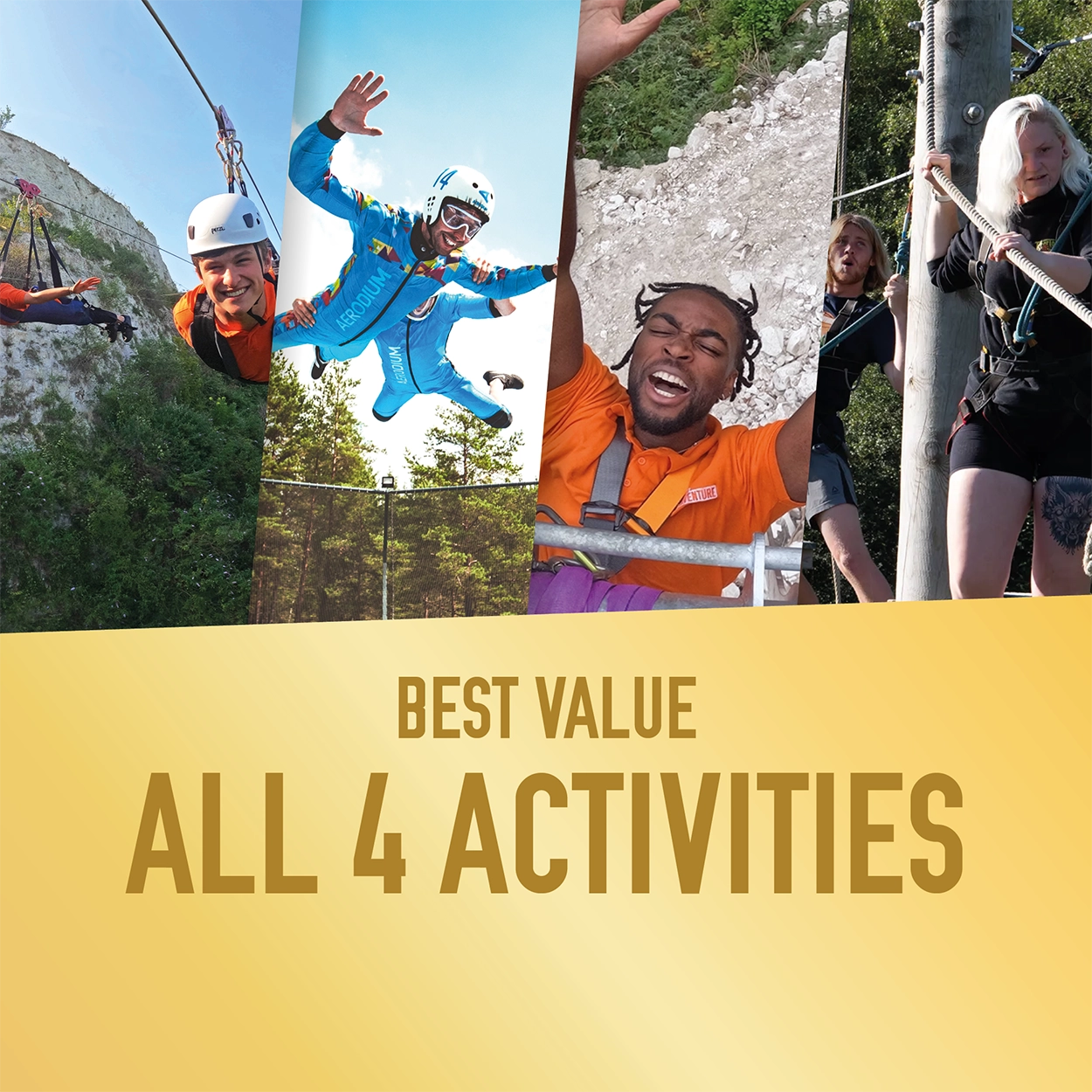 All 4 activities within the activity package