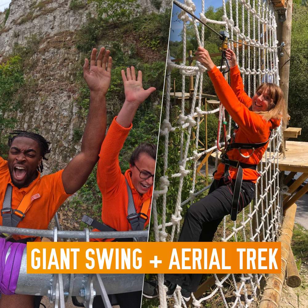 Giant Swing and Aerial Trek Package at bluewater