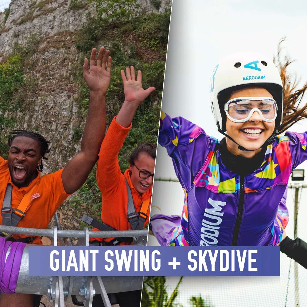 Giant Swing and Skydive package at bluewater