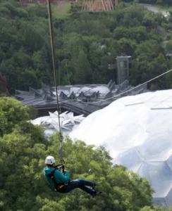 Hangloose disability friendly skywire in action, at eden
