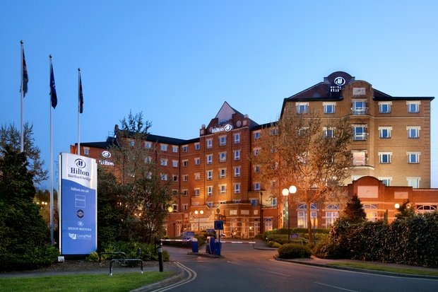 Front Image of the DoubleTree Hilton, Hotel Near Bluewater