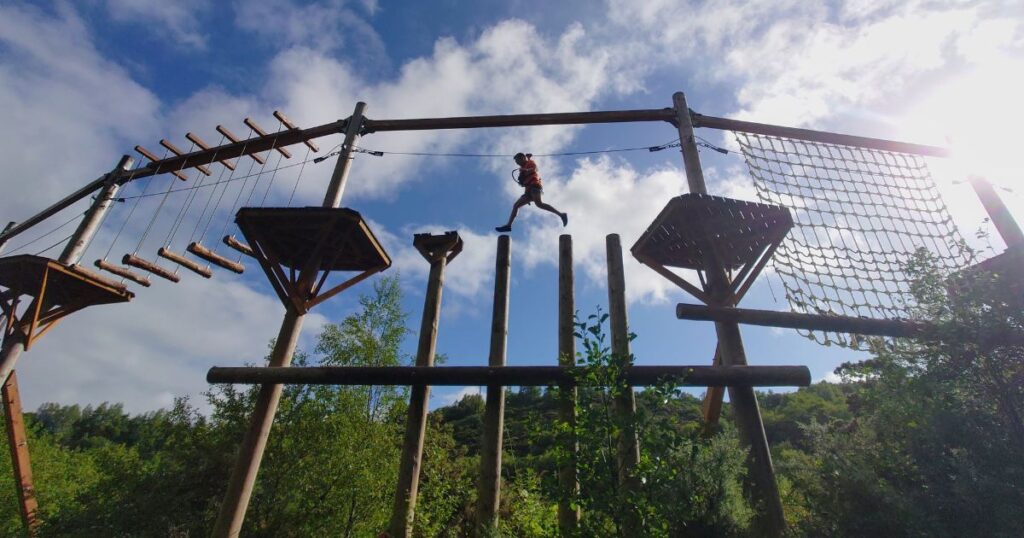 【upper hights for ADAM ET ROPE’】今季 We took a trip “over the edge” on Europe's tallest swing at